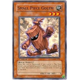 YuGiOh The Duelist Genesis Single Card Small Piece Golem TDGS-EN006 Common