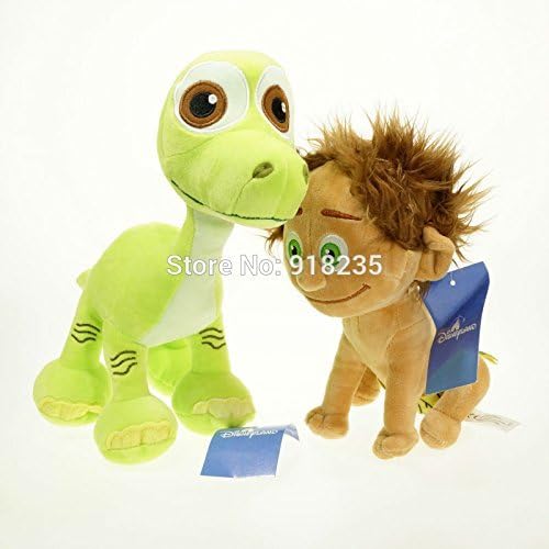 2PCS The Good Dinosaur Arlo &amp; Spot Soft Stuffed Animals &amp; Plush Doll Toy X-mas Gift 8"