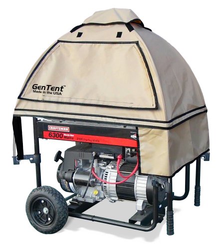 GenTent wet weather safety canopy for portable generators