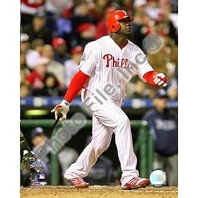  Ryan Howard Phillies World Series Game 3 HR 8x10
