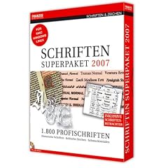 Schriften Superpaket 2007 (PC+MAC+Linux)