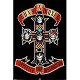 Guns N Roses Appetite for Destruction 80s Music Poster Print - 24x36