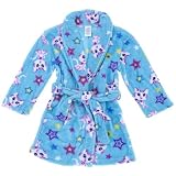 Blue Kitty Bathrobe for Girls