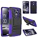 LG G Flex2 Case - Armatus Gear (TM) Tactical Hybrid Armor Case 2-in-1 Dual Layer Protector with Kickstand and Holster Combo For LG G Flex 2 - Red