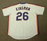 DAVE KINGMAN New York Mets 1980's Majestic Cooperstown Throwback Home Baseball Jersey