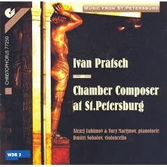 Pratsch: Piano Sonata In C Major / Cello Sonata In A Minor / Quartet / Rondo / Fandango