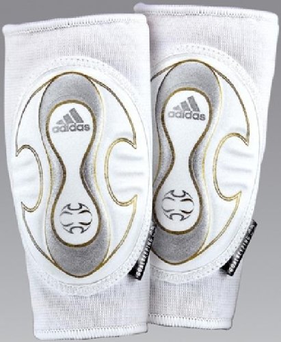 adidas Ellbogenschoner MB 06 Elbow III - WHITE/Lsilve