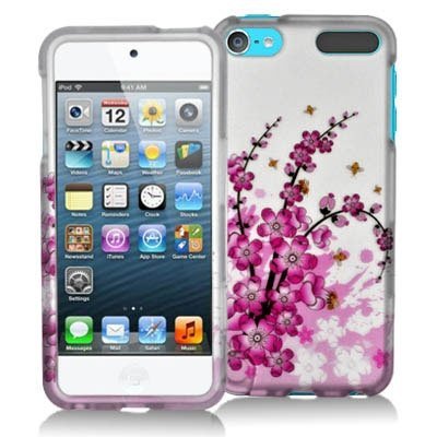 Spring Flowers Design Crystal Hard Skin Case Cover for Apple iPod Touch 5th Generation 5G 5