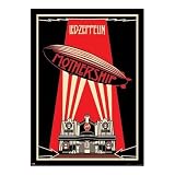 Led Zeppelin The Mother Ship Subway Poster Rare Stmr975