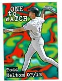 Todd Helton baseball card 1998 Fleer Sports Illustrated #156 (Colorado Rockies) rookie card