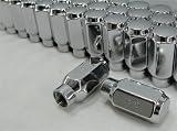 Chrome, XL ET Style, Acorn Lug Nuts, 13/16 Head, Set of 20, Fitment for Some Ford Models 51bA0PZbnDL. SL160 Chrome, XL ET Style, Acorn Lug Nuts, 13/16 Head, Set of 20, Fitment for Some Ford Models