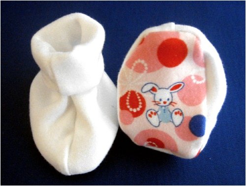 White Bunny Booties
