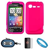 Pink Premium Soft Rubberized Silicone Skin Cover for Verizon Wireless New H ....