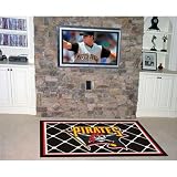 Pittsburgh Pirates 5'x8' Rug 5X8 Floor Mat (Rug)