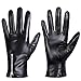 Winter Leather Gloves for Women, Touchscreen Texting Warm Driving Gloves by Dsane