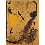Jane Avril, poster by Henri de Toulouse-Lautrec (Print On Demand)