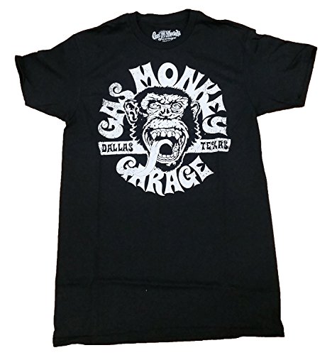 Gas Monkey Garage Dallas Texas Licensed Graphic T-Shirt