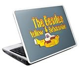MusicSkins The Beatles Yellow Submarine - Skin para portátil mediano (235 mm x 140 mm)