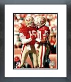 Joe Montana and Jerry Rice 49ers Framed Picture 8x10