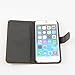 iPhone 6, 4.7 inch Leather Case Wallet cover / Wallet S - Premium STAND Flip Cover - with Built in Media Stand Feature, ID Credit Card / Cash and Inner Pocket Slots (GHS2®) Ultra Slim Protective + Screen Protector (Black)