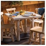 35in Solid Top Dining Table