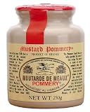 Pommery Mustard Meaux Moutarde in Pottery Crock Classic 250 gram
