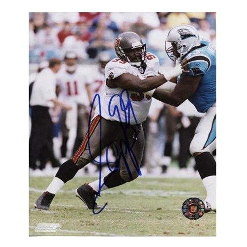 Warren Sapp Autographed/Hand Signed 8x10 Photo - Tampa Bay Buccaneers