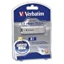 Verbatim Store 'n' Go 2 GB U3 Smart Flash Drive 95326 (Silver)