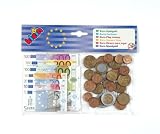 Klein - 9613 - Imitations - Petite Marchande - Argent Factice Euros sous Sachet