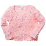 POLARN O. PYRET Eyelet Knit Cardigan (Child)