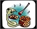 Decorated Mouse Pad with snake, cobra, basket, music, india