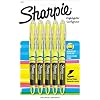 Sharpie Accent Liquid Pen-Style Highlighters, 5 Yellow Highlighters (24527PP)
