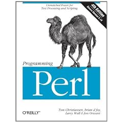 Programming Perl: Unmatched power for text processing and scripting