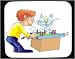 Mouse Pad with man, human, body, individuals, individual, persons, cat, game, arcade, humans, playing, people, person Image