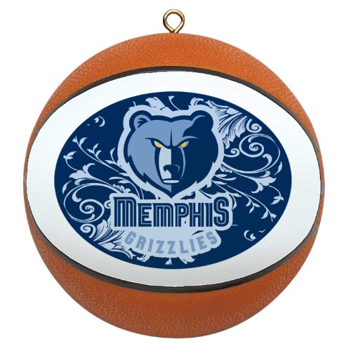 NBA Memphis Grizzlies Mini Replica Basketball Ornament