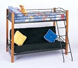 Twin Bunk Bed with Futon Convertible