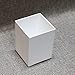 Ornerx Square Shape Pencil Holder Desk Organizer White