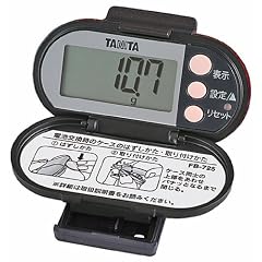 タニタ脂肪燃焼量付き歩数計 FB725 レッド