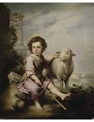Home: Oil Painting Murillo Bartolome Esteban El Buen Pastor Ca. 1660  Printing On Polyster Canvas , 20 X 25 Inch / 51 X 63 Cm ,the Best Nursery Decoration And Home Artwork And Gifts Is This Art Decorative Prints On Canvas - ChrisBroadhurst