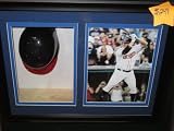 Jim Thome Signed Autograph Mini Helmet with Shadow Box & 8x10 Cleveland Indians Coa Authentic Memorabilia