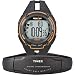 Timex Ironman Men's Road Trainer Heart Rate Monitor Watch, Black/Orange, Full Size