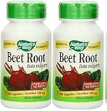 Nature's Way Beet Root Powder Capsules 500 Mg, 100-count (2 pck)
