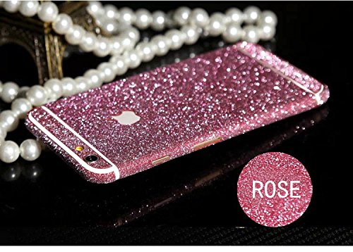 Iphone 6 Screen Protector , Anven (TM) Fashion Luxury Full Body Glamorous Shiny Bling Diamond Glittering Sparkle With Crystal Rhinestone Screen Protector Film Sticker for Iphone 6 (4.7inch) (IPhone 6, Rose)