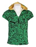 Grenade Sleeveless Hoodie Green Women's Sz S
