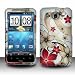 HTC Inspire 4G Accessory - Blossoming Spring Flower Protective Hard Rubberized Case Cover Design for AT&T