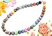 Beautiful Multicolor Flower Beads Necklace
