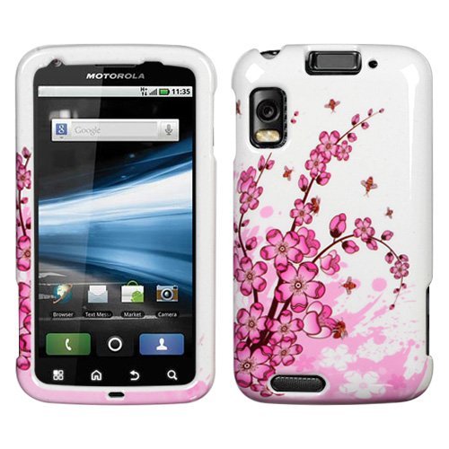 Spring Flowers Design Protector Case for Motorola Atrix 4G