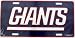 LP - 715 NEW YORK GIANTS NFL FOOTBALL LICENSE PLATE - 1402M