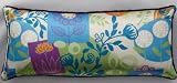 Lavender Eye Pillow Contemporary Blue Floral Design