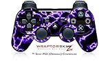 Sony PS3 Controller Skin Electrify Purple